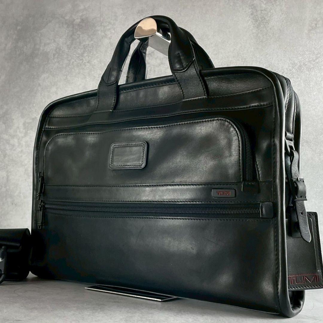 TUMI トゥミ ビジネスバッグ ブリーフケース オールレザー 黒