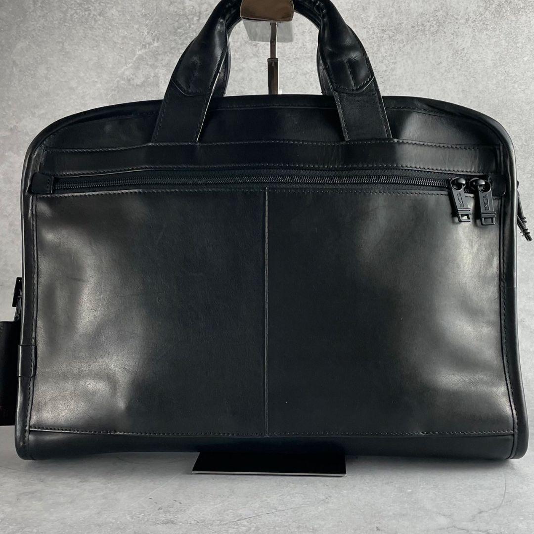 TUMI トゥミ ビジネスバッグ ブリーフケース オールレザー 黒