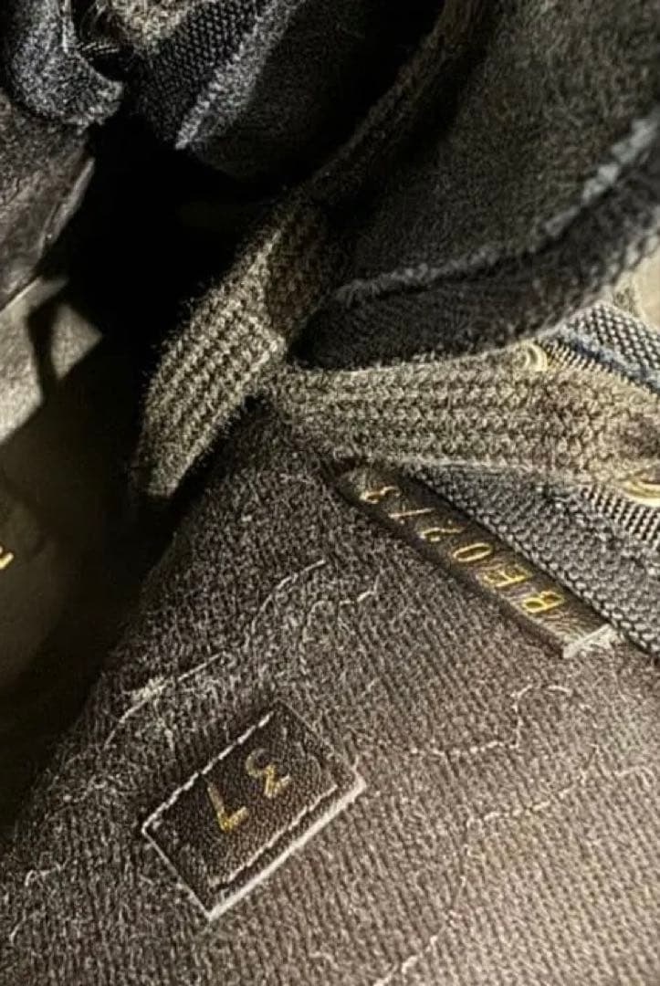 CELINE セリーヌ 345597004C レースアップブーツ トリオンフ