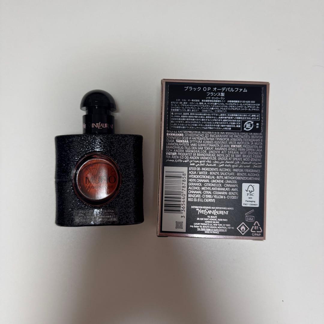 【新品】Yves saint LaurentブラックOPオーデパルファム30ml