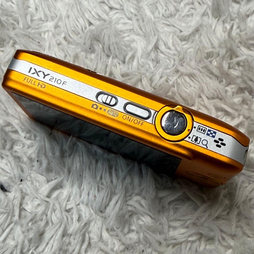 CANON IXY 210F 動作確認済 デジタルカメラ オレンジ OR