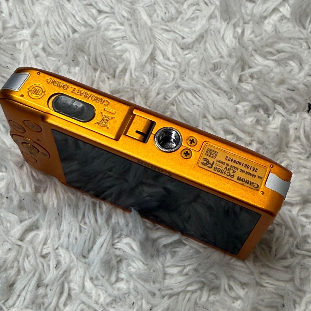 CANON IXY 210F 動作確認済 デジタルカメラ オレンジ OR