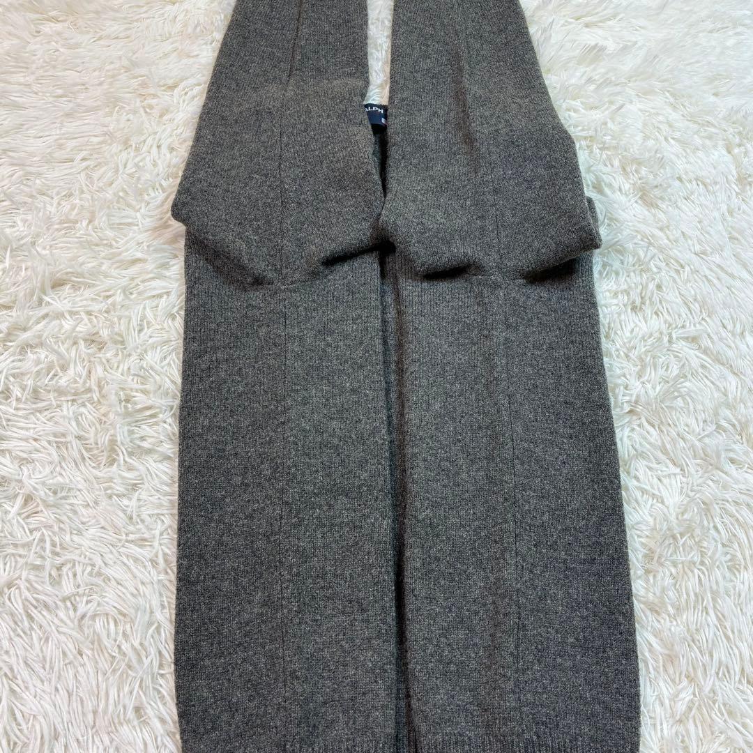 希少✨️90's ポロスポーツ ラルフローレン ウール100%ニット 霜降りグレー