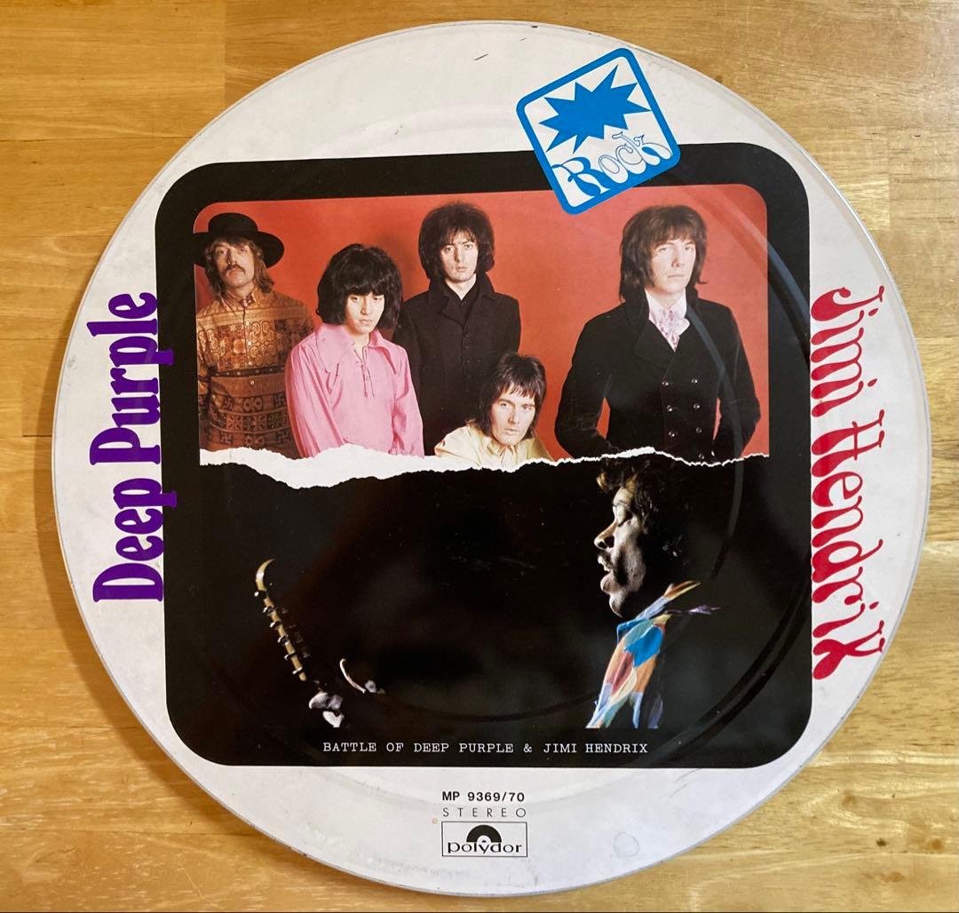 ☆缶入り☆バトル・オブ・ディープ・パープル & ジミ・ヘンドリックス☆2LP☆