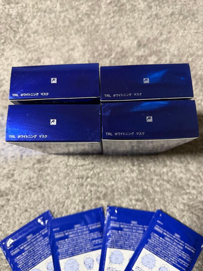 ナリス化粧品トゥルーリアホワイトニングマスク未使用品 合計36枚分