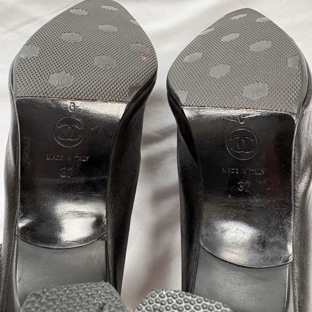 靴 00FW Chanel Knee-High Sock Boots