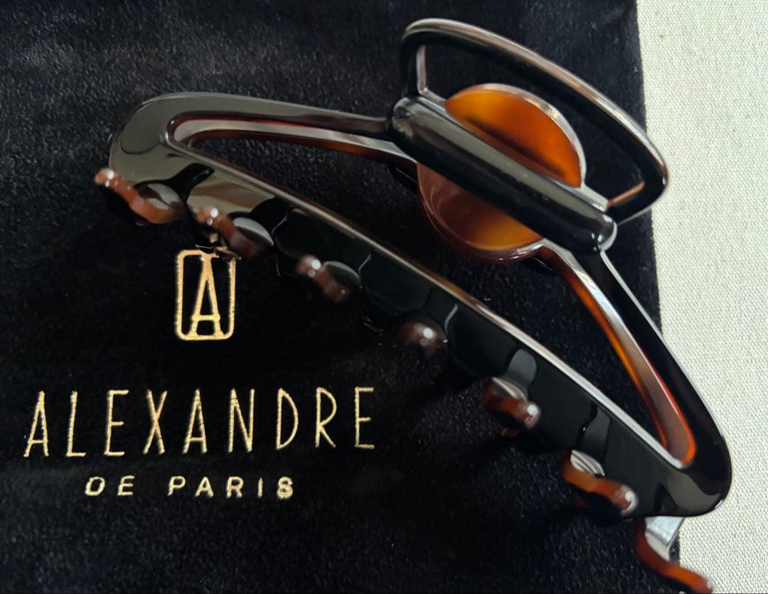 【新品未使用】ALEXANDRE DE PARIS へアクリップ