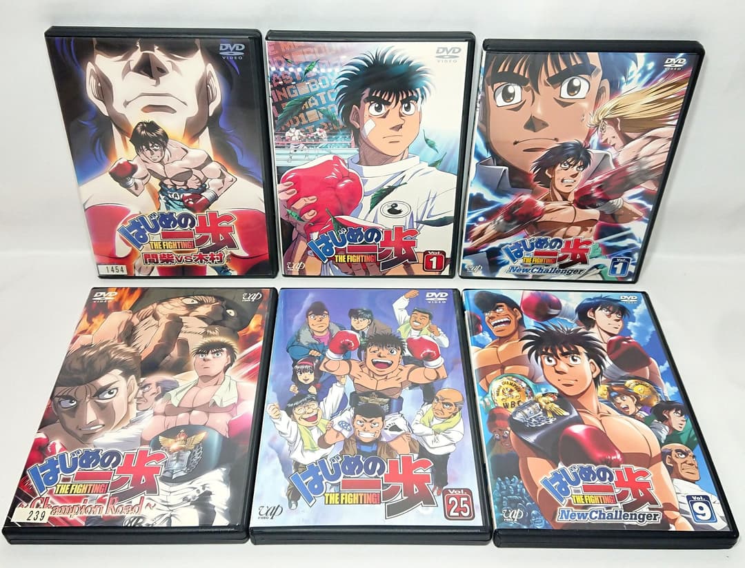 はじめの一歩 + 2作品 + NewChallenger【DVD】全36巻セット