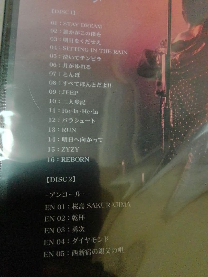 長渕 剛「TSUYOSHI NAGABUCHI CONCERT TOUR BD