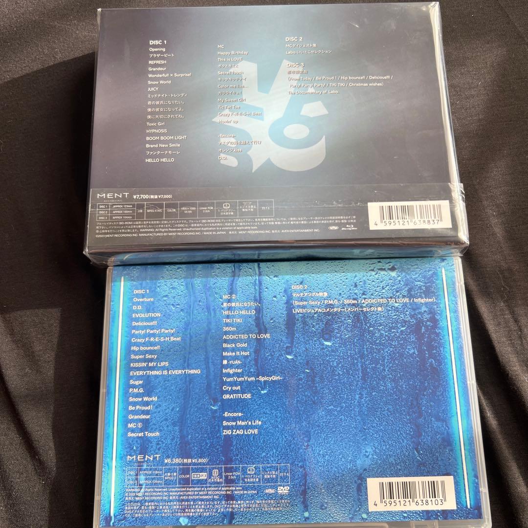 Man LIVE DVD Mania LABO初回盤 通常盤セット