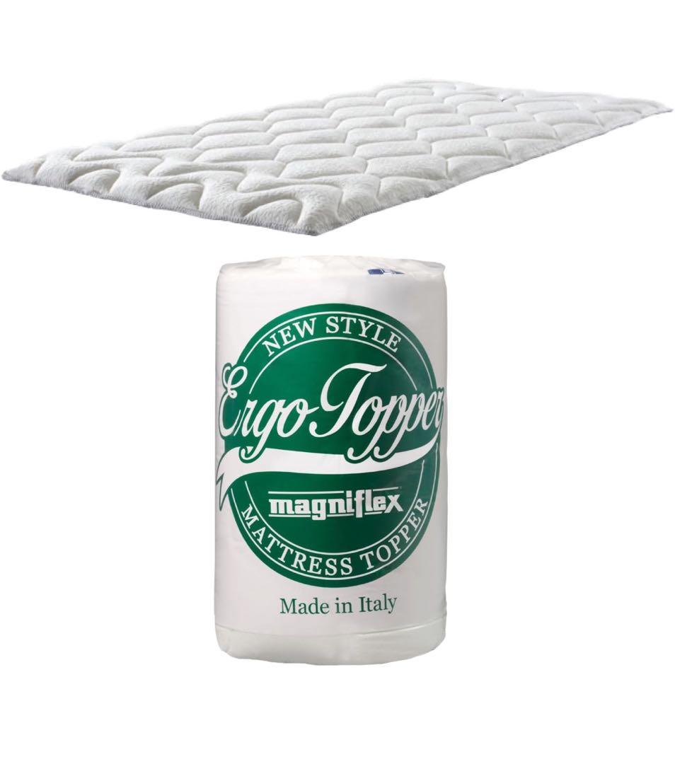 J2568マニフレックスエルゴトッパー 睡眠の質を上げる高反発敷パッドセミダブル