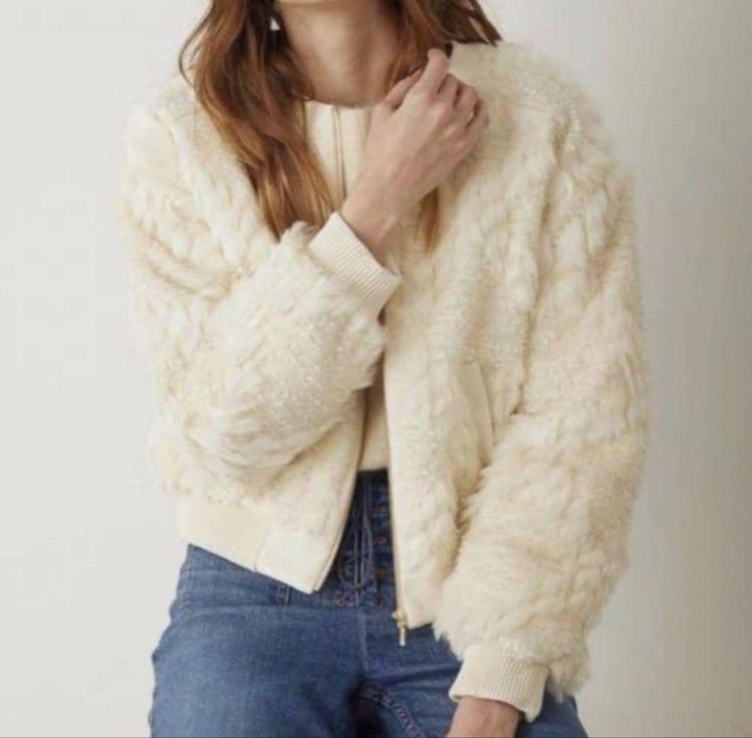 仲里依紗さん着用 ✨　GRACECONTINENTAL ファーツイードジャケット