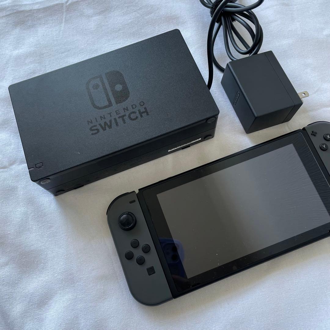 ニンテンドースイッチ nintendo switch 本体 グレー プロコン