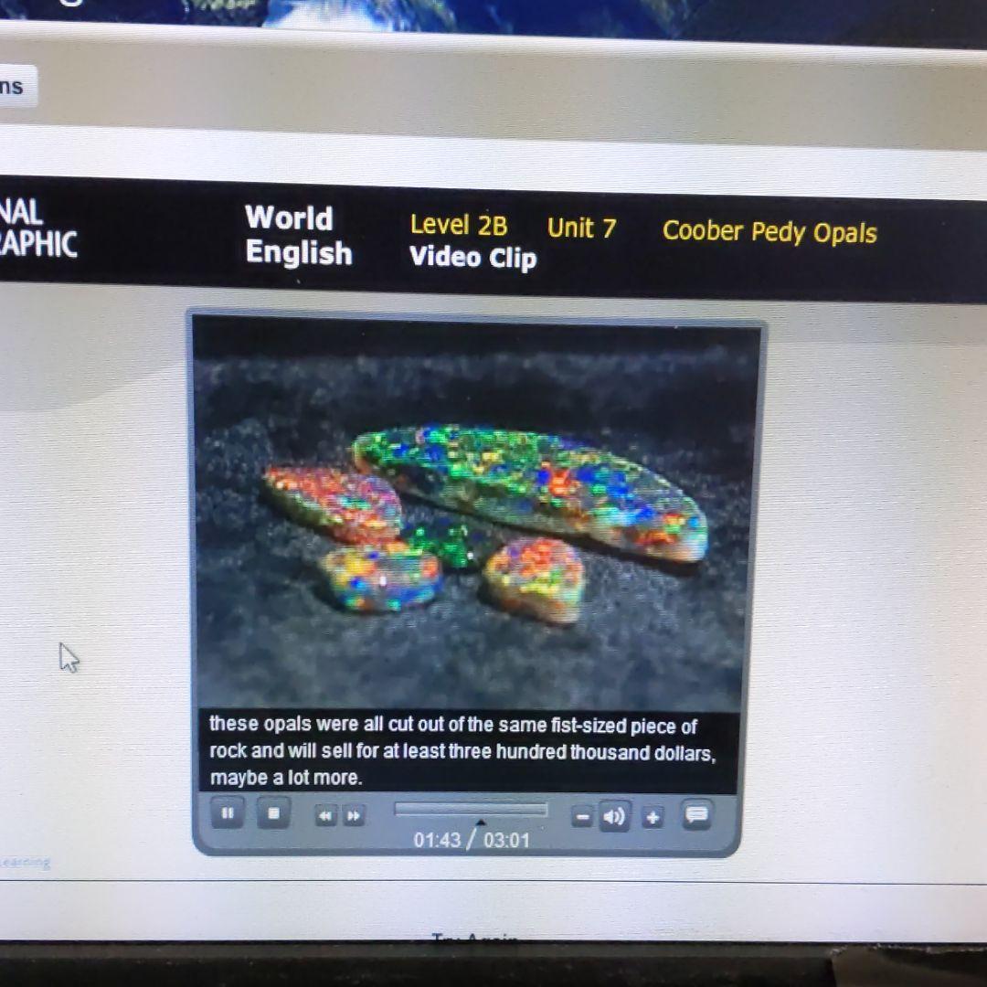 ②World English 2A 2B　ナショナル ジオ グラフィック　目次