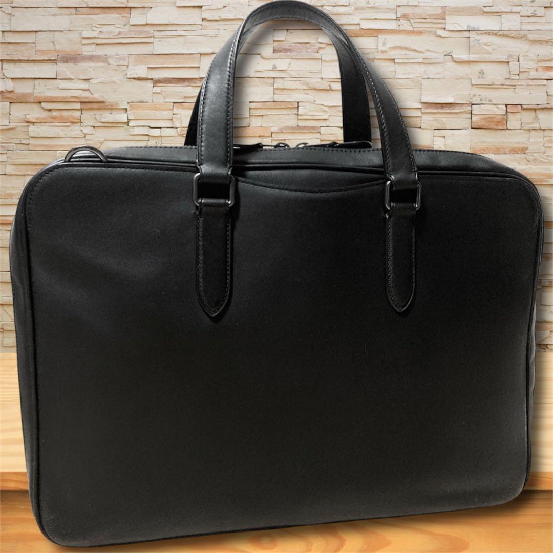 超美品 COACH グラハム C8170 ビジネスバッグ ブリーフケース 黒