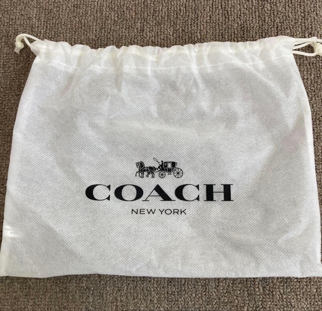 コーチ ロゴパターン ベルト ブラウン/ベージュ　Sサイズ　保存袋付きモノグラム