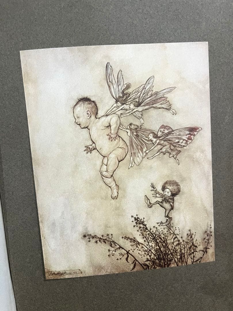 No.304希少 古書 アンティーク 洋書 アーサー·ラッカム ピーター・パン