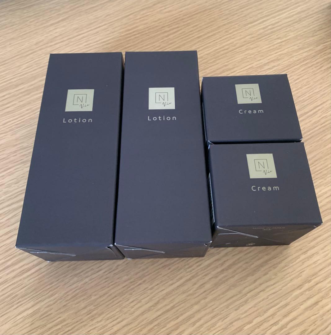 Nオーガニック vie モイストリッチローション& バリアクリーム2点セット×2