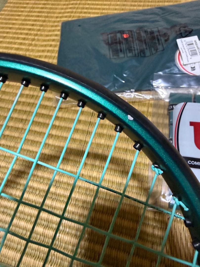 Wilson Blade 98 v9 16x19 グリップ2 ケース・グリップ付