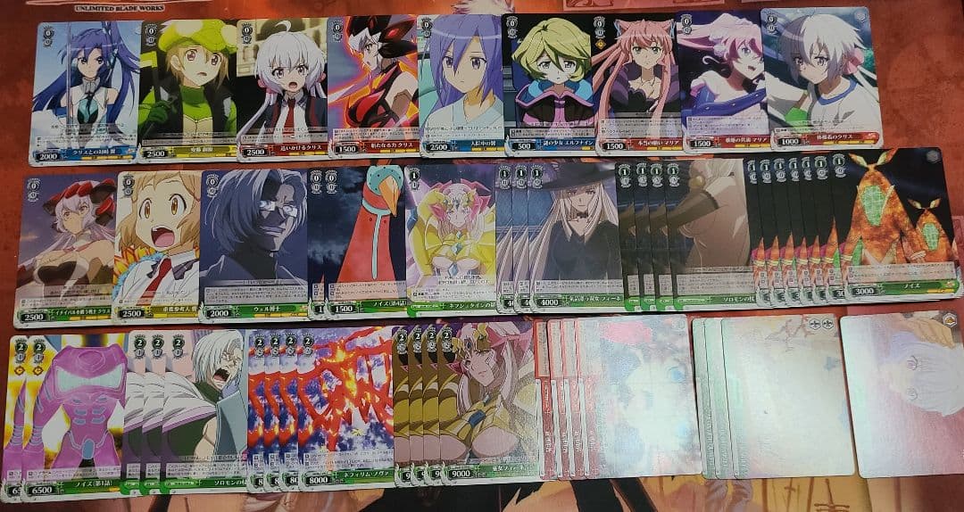 戦記絶唱シンフォギア　デッキ　ヴァイスシュヴァルツ