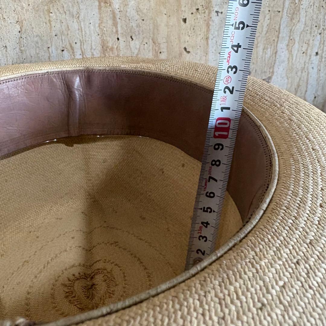 Genuine Panama HAT ヴィンテージ　パナマハット 7 57