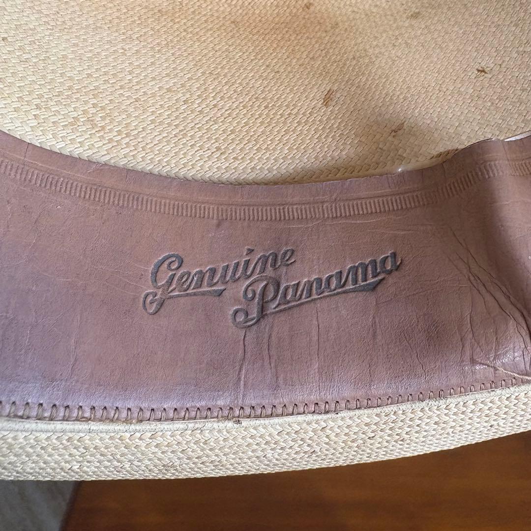 Genuine Panama HAT ヴィンテージ　パナマハット 7 57