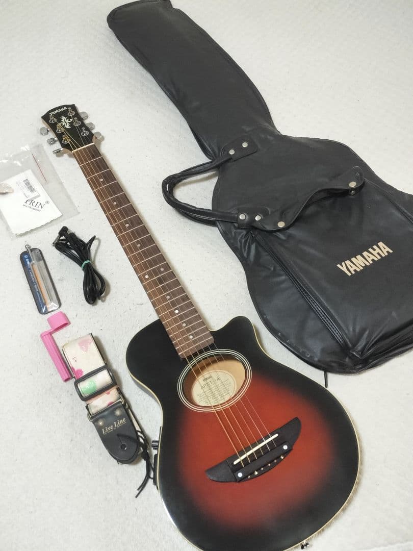YAMAHA ヤマハ ミニ エレアコ APXT-1A ミニギター オマケ多数