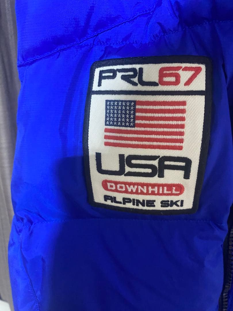 polo ralph lauren ダウンベスト 青 ブルー