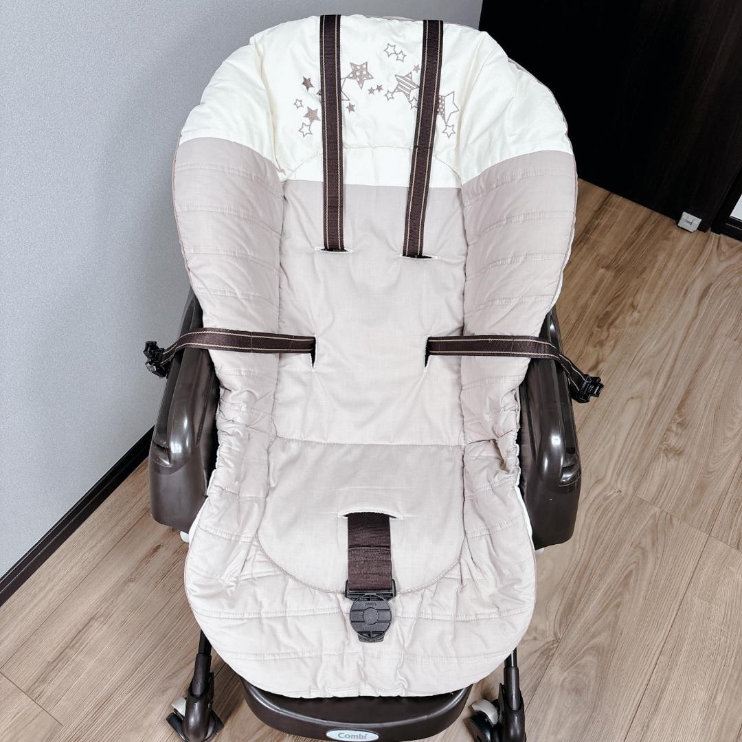 【美品】Combi ネムリラ AUTO SWING 電動ハイローチェア 人気星柄