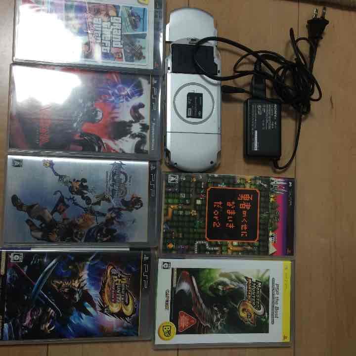 PSP本体＋ゲームカセット