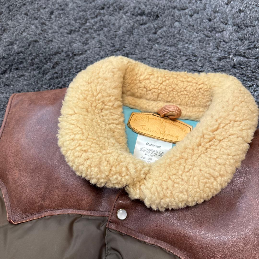 ロッキーマウンテンフェザーベッド クリスティベスト 42 XL ダウンベスト