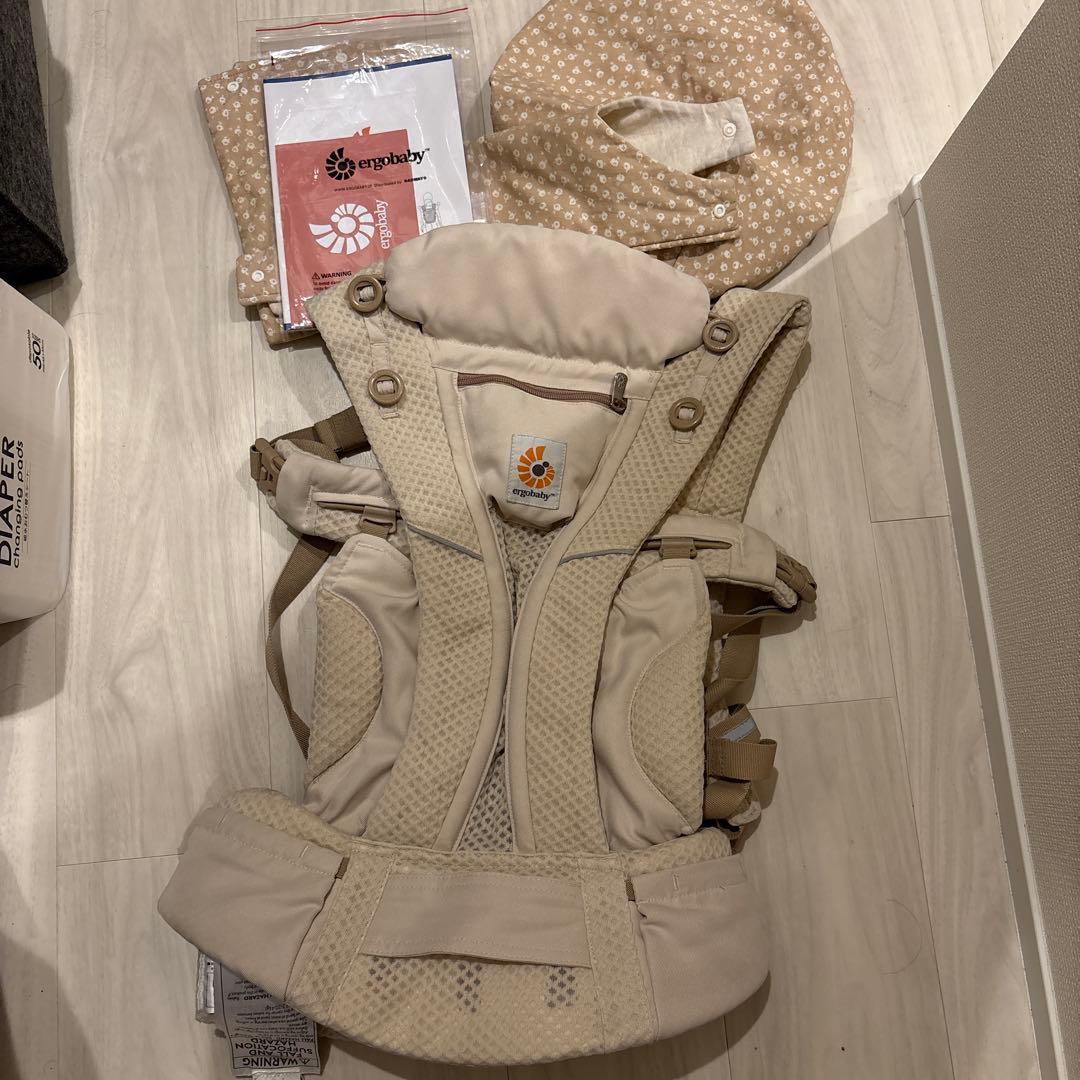 t*︎様 エルゴベビー　オムニブリーズ　サンドベージュ 抱っこ紐