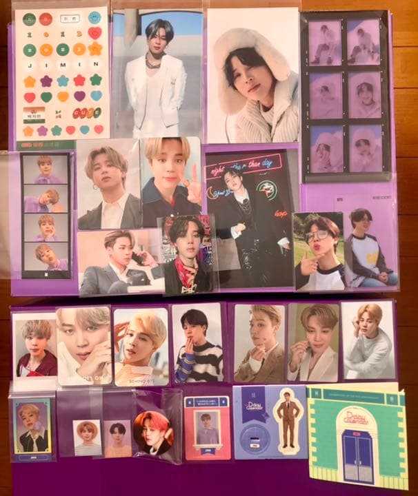 BTS JIMIN ジミン 公式トレカ・ミニフォトセット 写真 トレカ