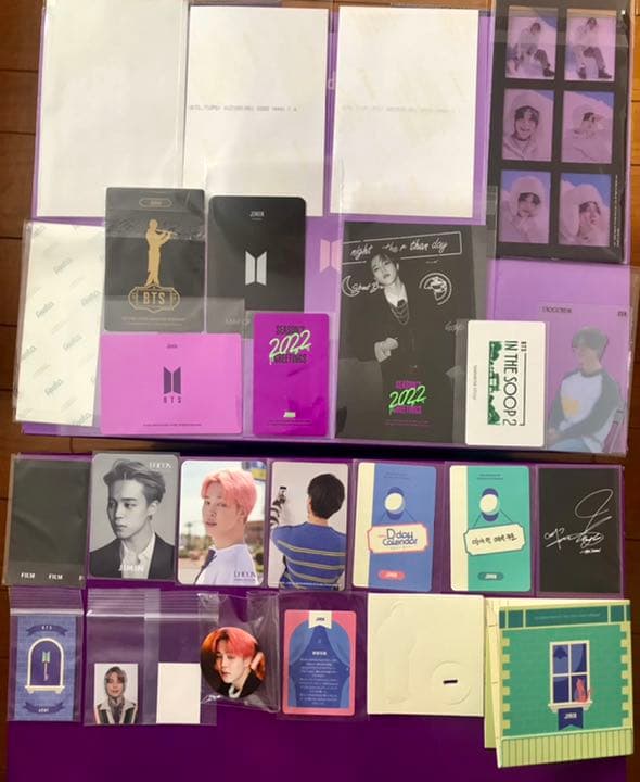 BTS JIMIN ジミン 公式トレカ・ミニフォトセット 写真 トレカ