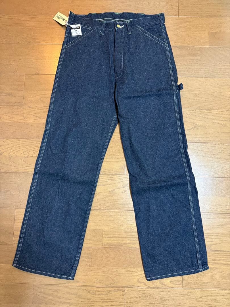 パンツ SUGAR CANE 11oz. BLUE DENIM WORK PANTS