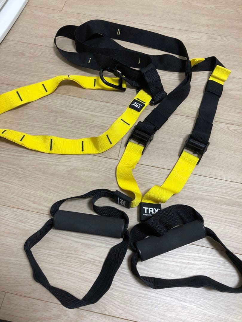 TRX トレーニングベルト 黒・黄色