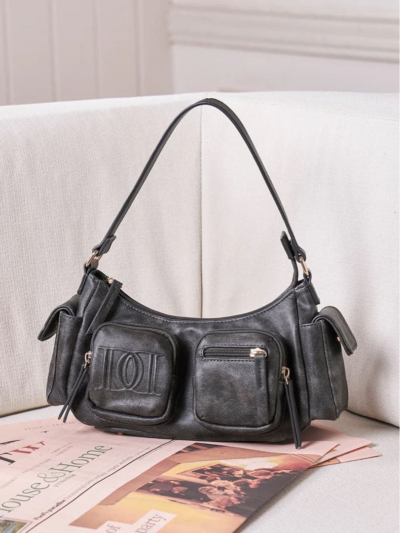 ダーリッチDDレザーハンドルバッグ