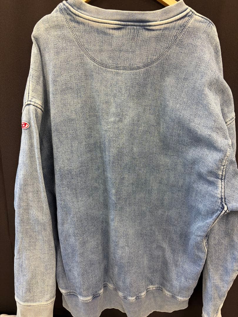 DIESEL デニム トレーナー