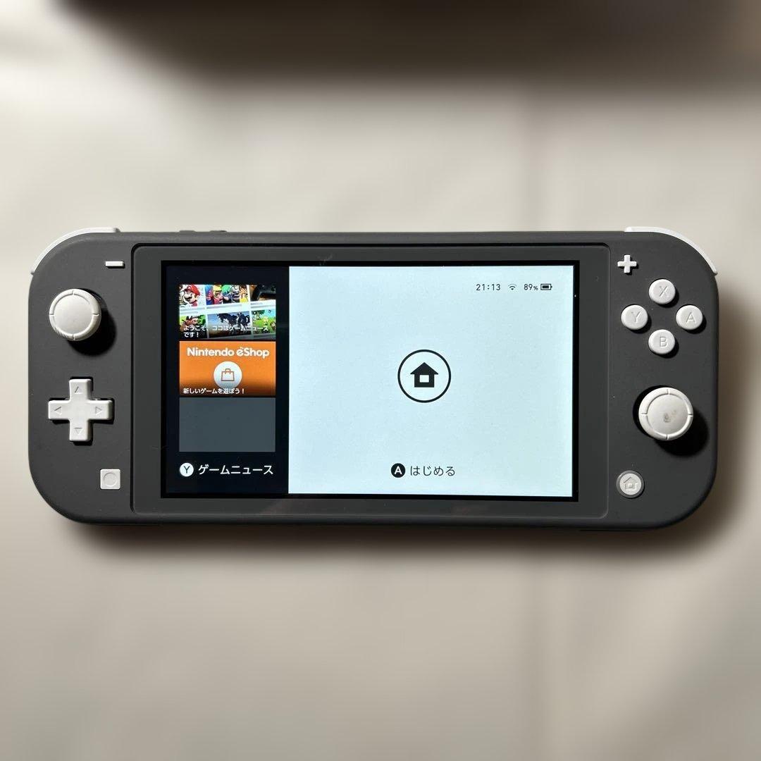 《動作確認済み》Nintendo Switch Lite グレー