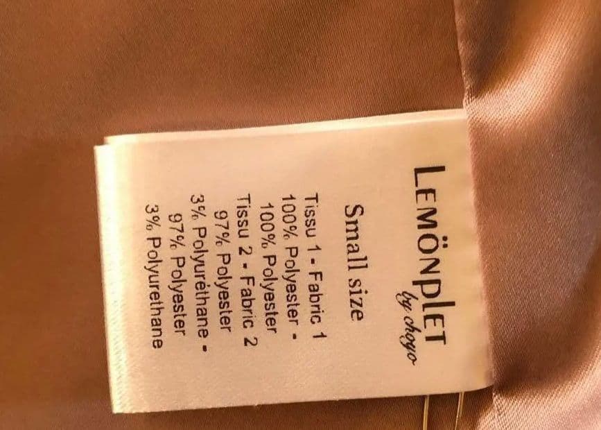 Lemonplet フェイクファーフード付きジャケット ベージュ