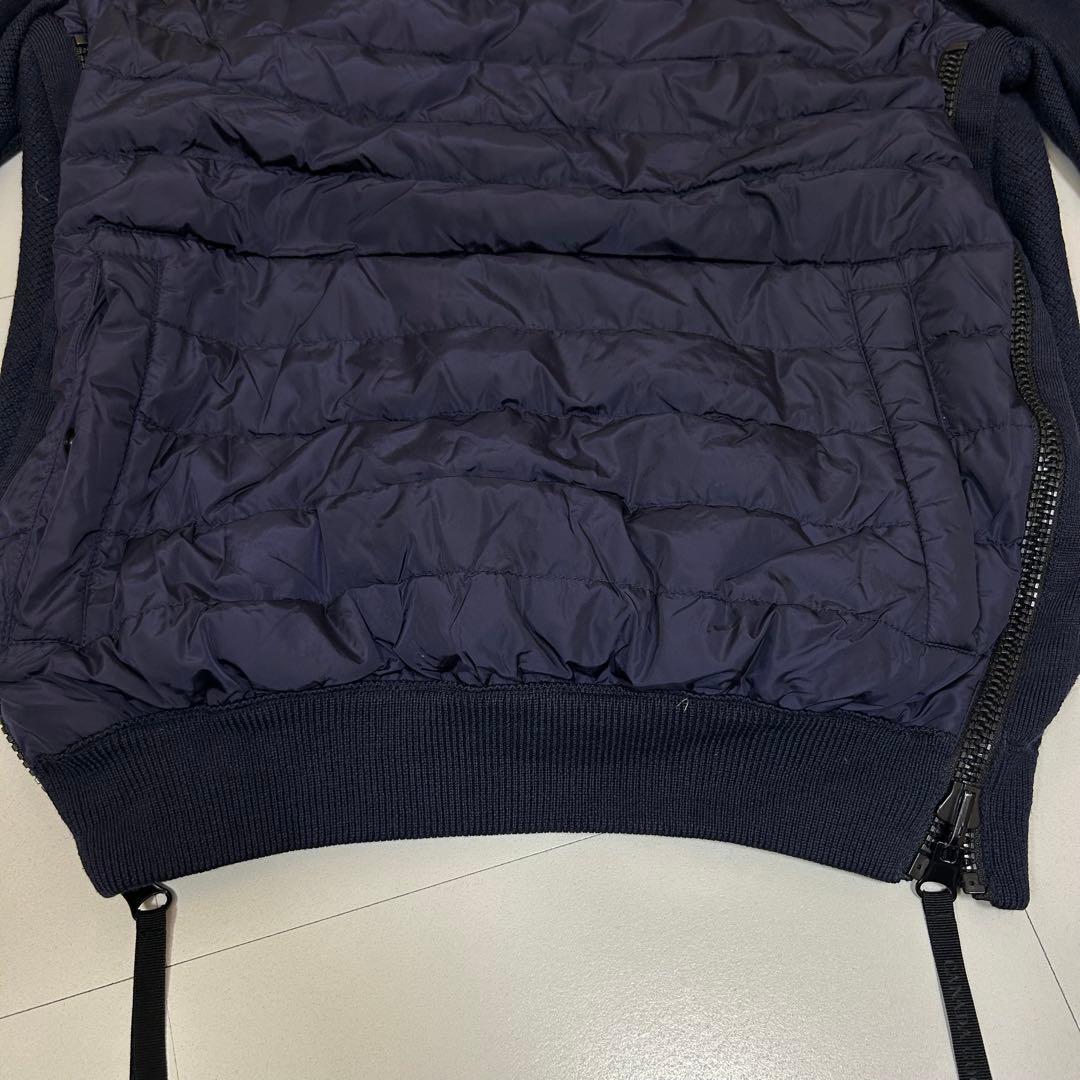 美品 ✨ カナダグース ダウンニット 6992MB 切り替え ブラックレーベル