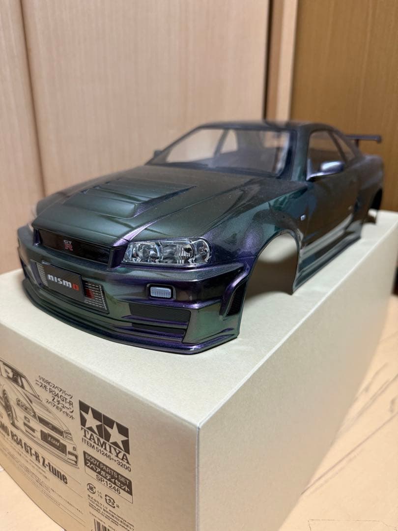 TAMIYA ラジコン GT-R34 スペアボディ