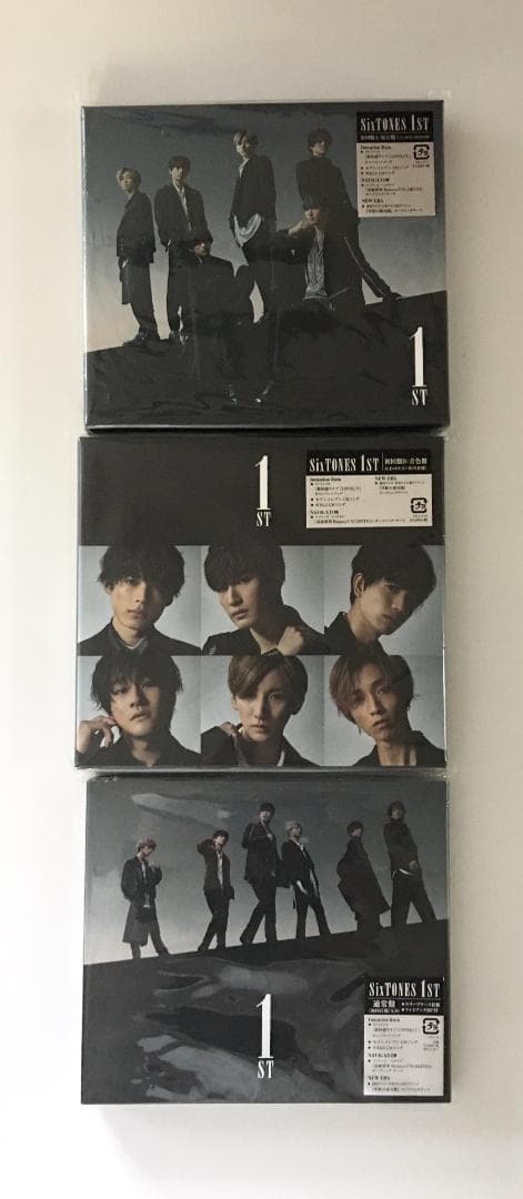 SixTONES 1ST 3形態セット（G394）
