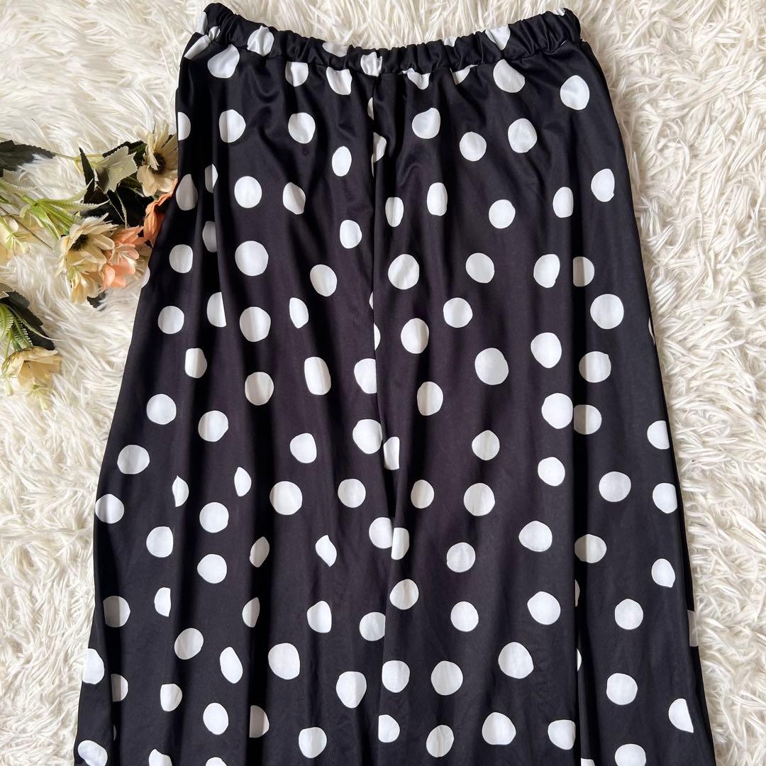 nagonstans Hand drawn dot コクーン パンツ