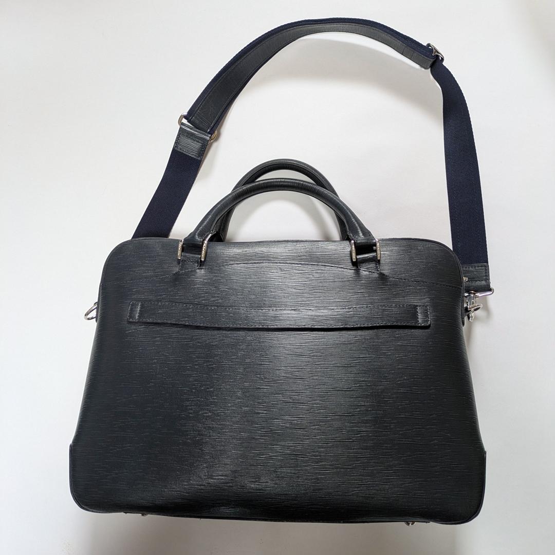 PELLE MORBIDA ブリーフケース ネイビー