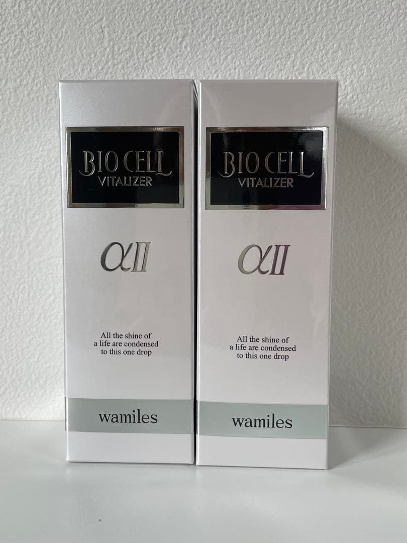 ワミレスビオセルバイタライザーαⅡ38ml×2