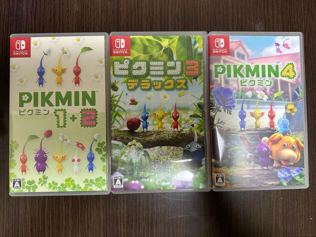 ピクミンシリーズ ソフト3本セット