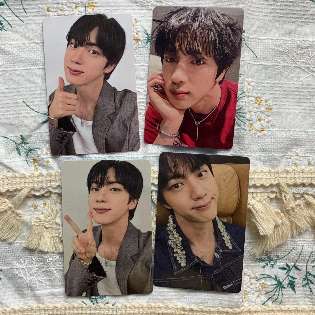 BTS ジンJIN RUNSEOKJIN_EP.TOUR 限定特典 トレカ 4枚