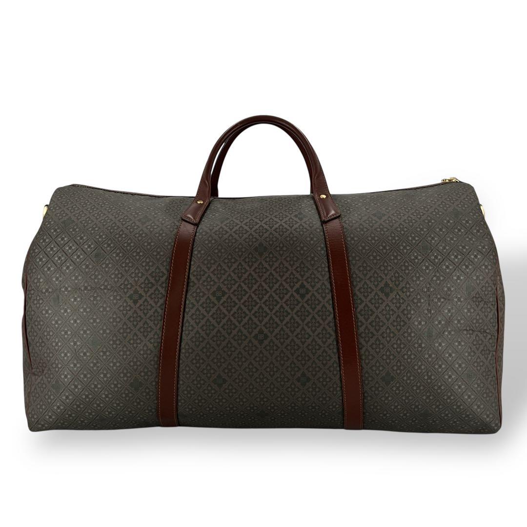 希少　オールド　バレンシアガ　2way ボストンバッグ　ロゴ金具　緑　y2k