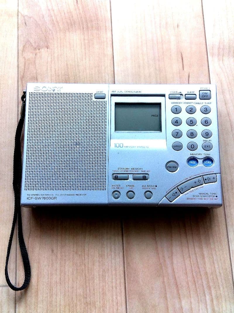 SONY ワールドバンドレシーバー ICF-SW7600GR